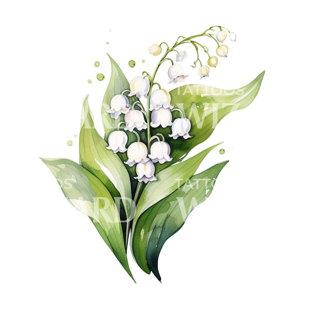 Lily of the Valley Tattoo Ideas That Wow