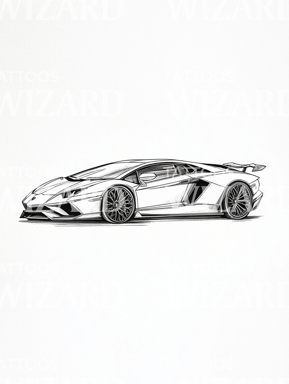 Lamborghini Tattoo lamborghini-tattoo