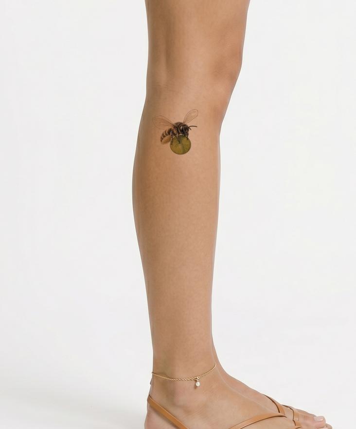 Nápad na tetování včely samotářky a listového kotoučku