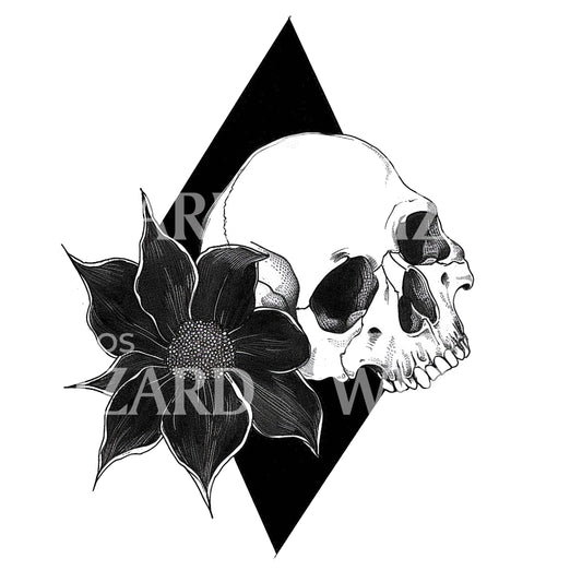Lost Humanity Abstract Tattoo Design