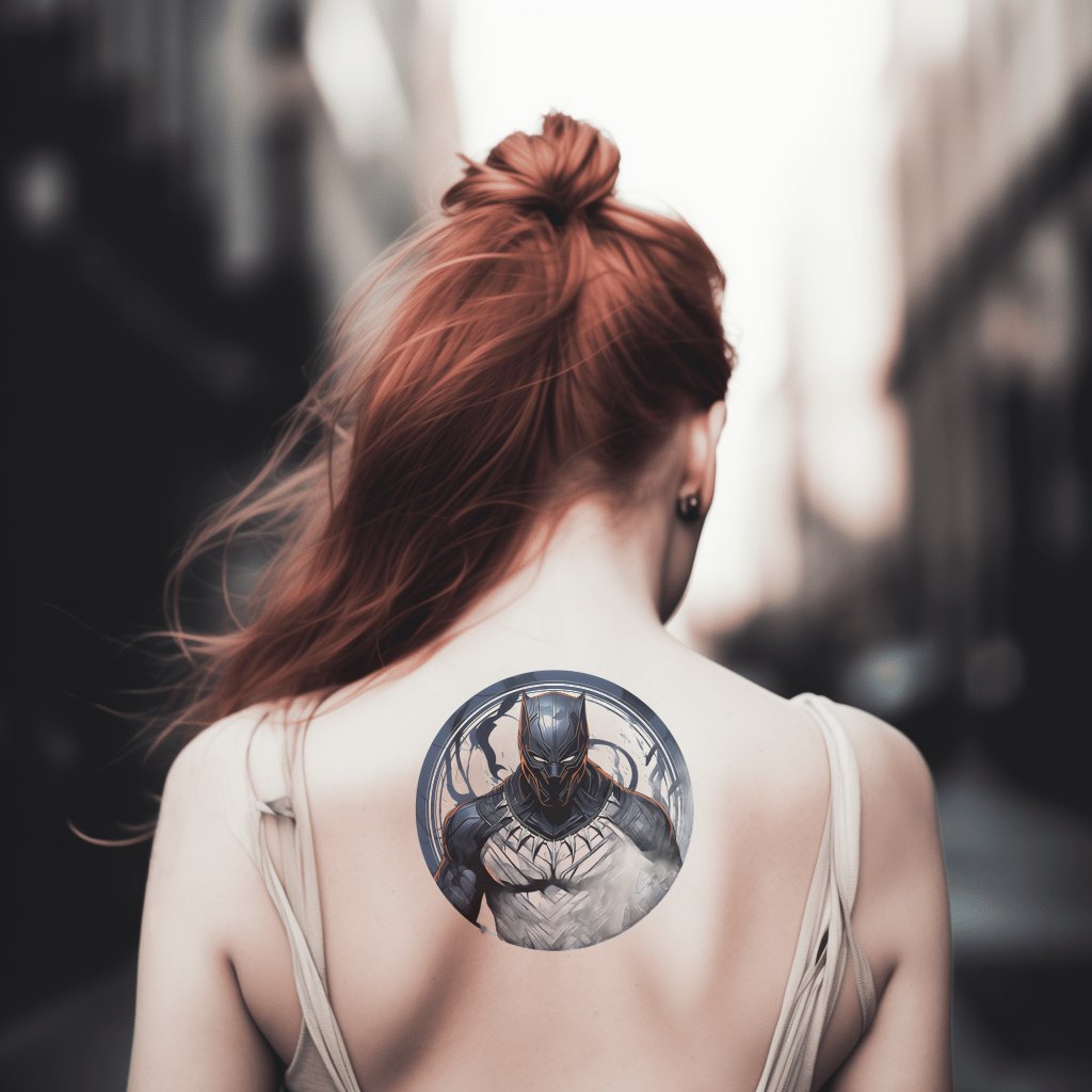 BlackPanther Marvel Inspired Tattoo Design