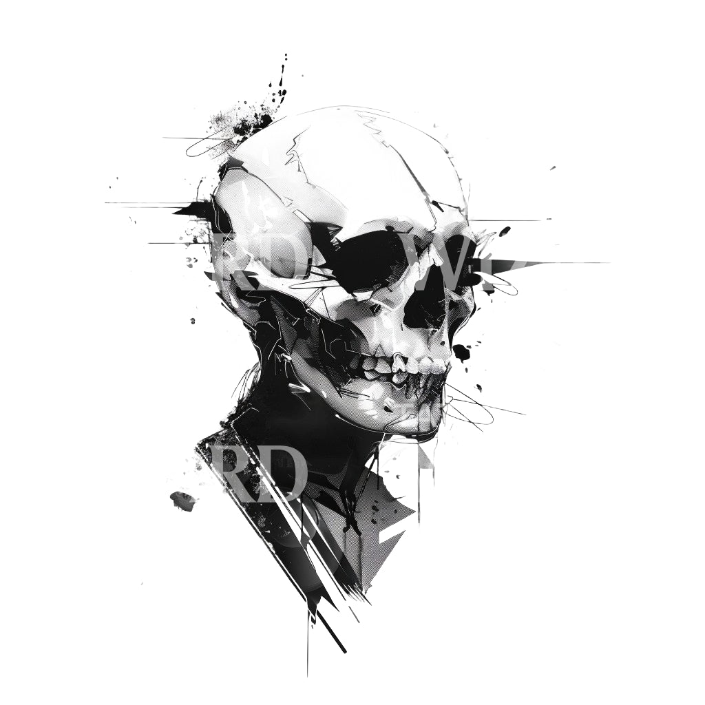 Near Death Experience Tattoo Design