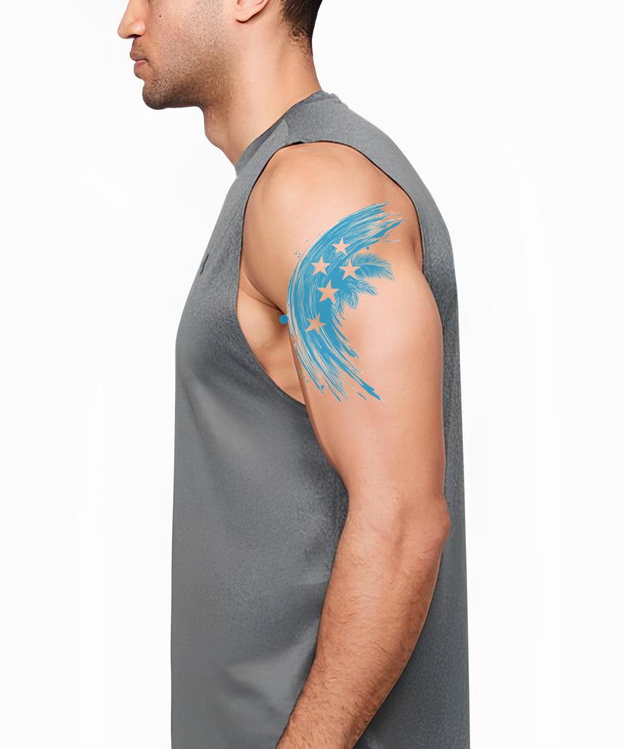 Ocean Spray Sterne Tattoo Design