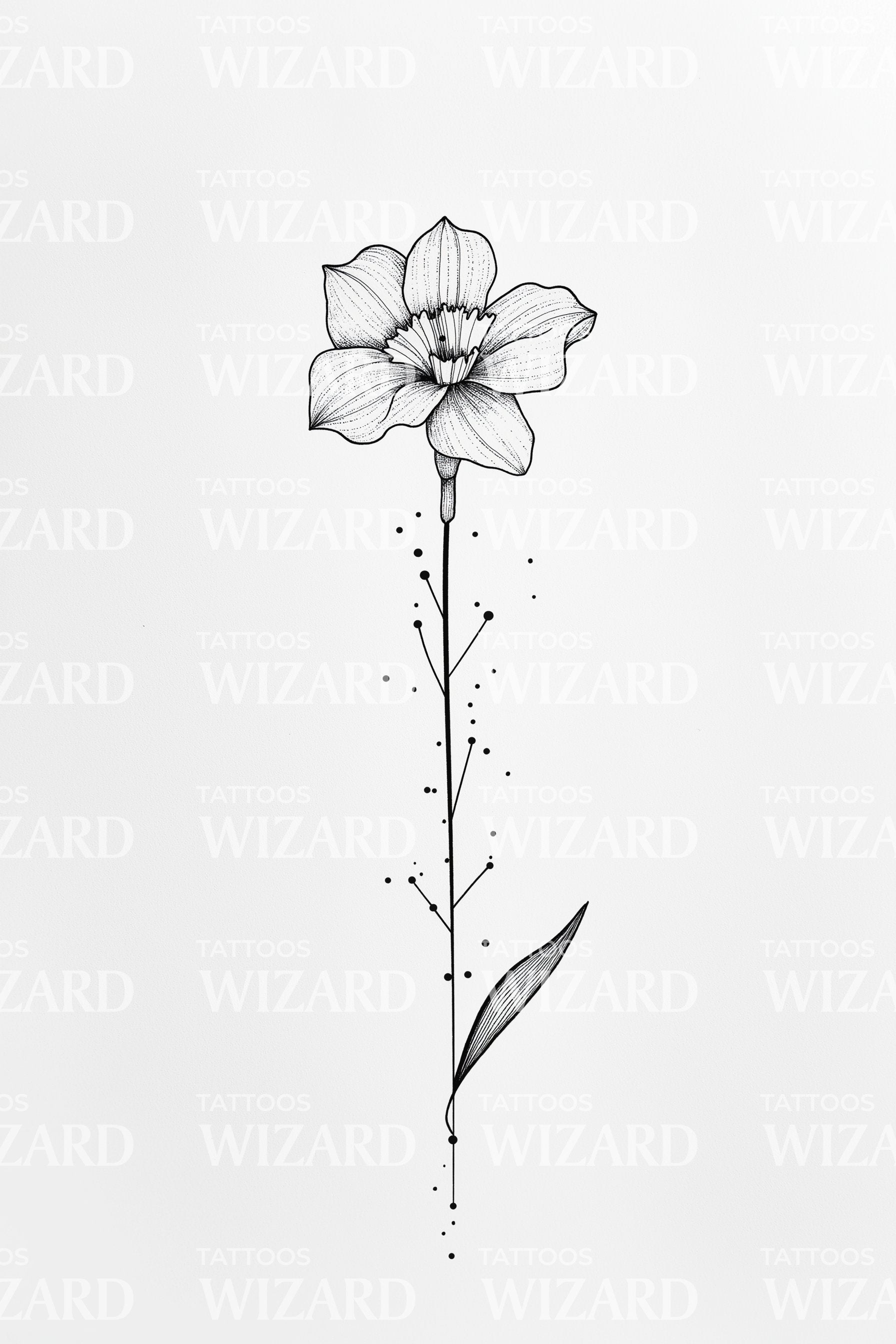 Simple Line Work Tattoo Ideas That Bloom