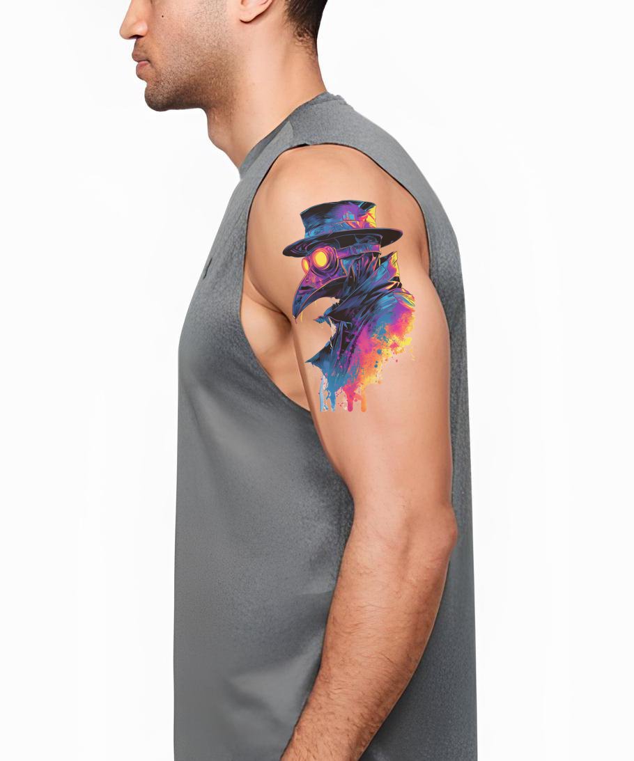 Spectrum Pestlæge Tatoveringsdesign