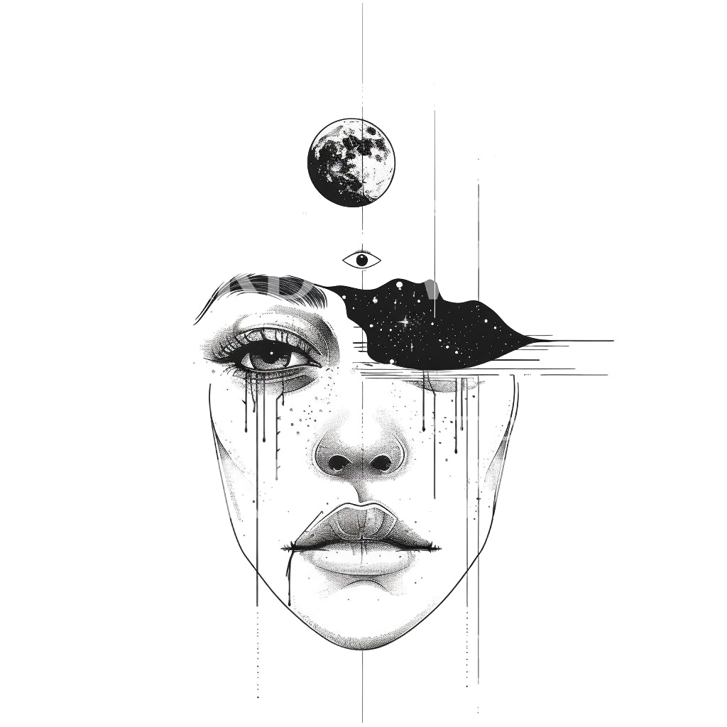 Spiritual Consciousness Tattoo Design