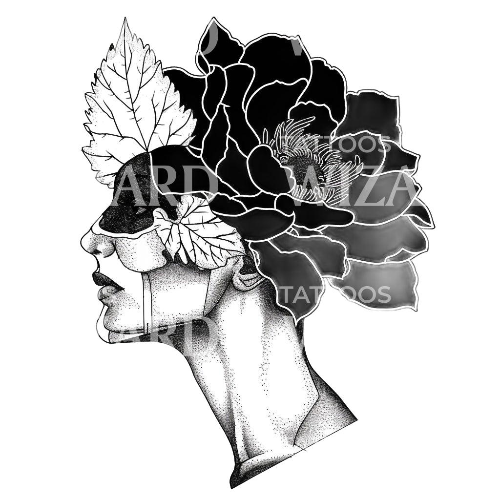 Tribute for a Mother Tattoo Design