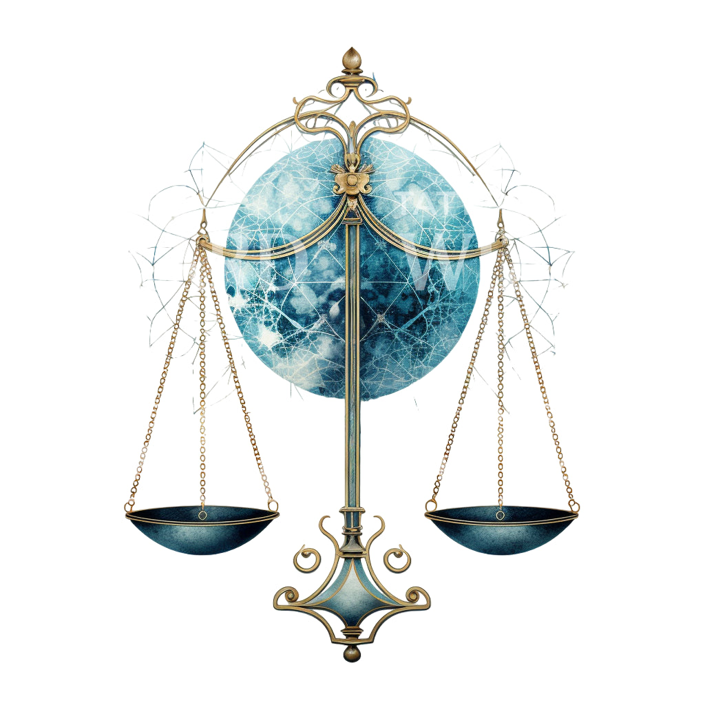 Libra Zodiac Sign Tattoo Design
