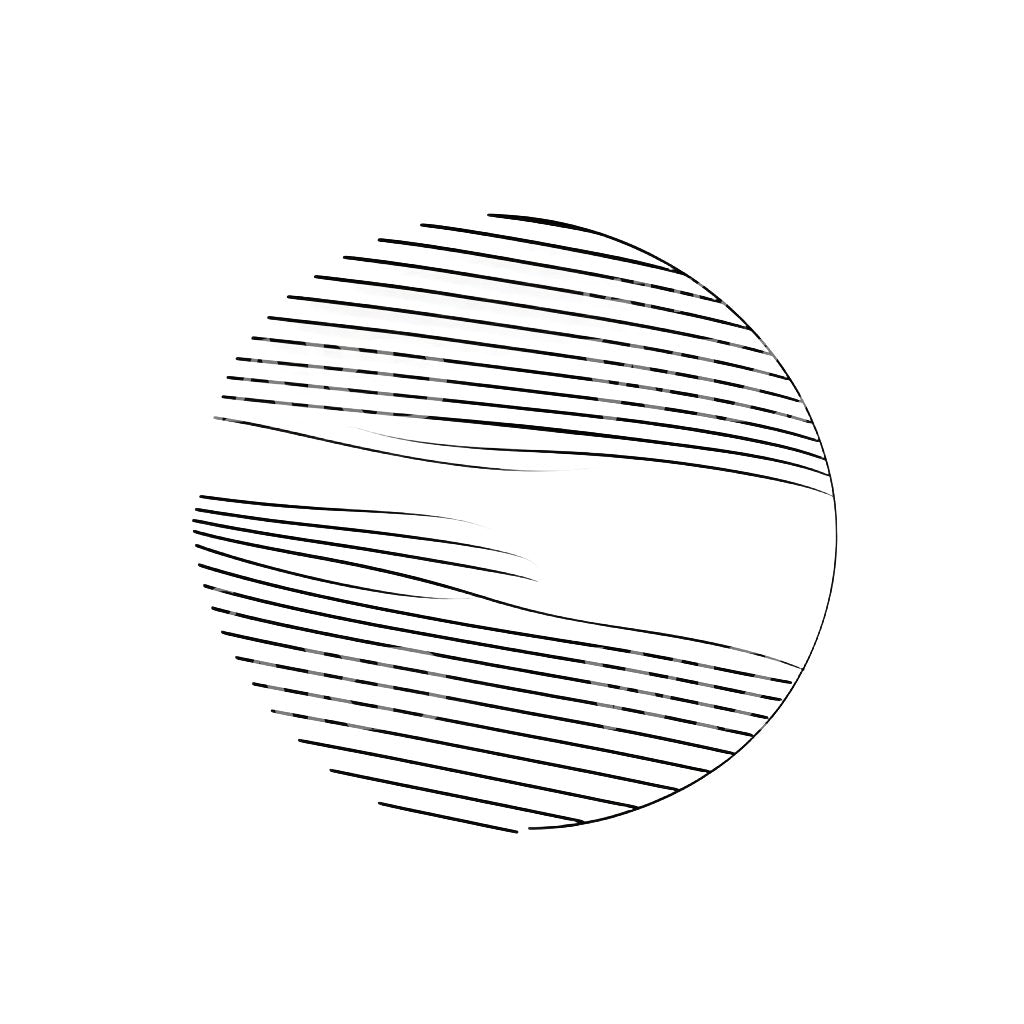 Finelines in a Circle Tattoo Desgin