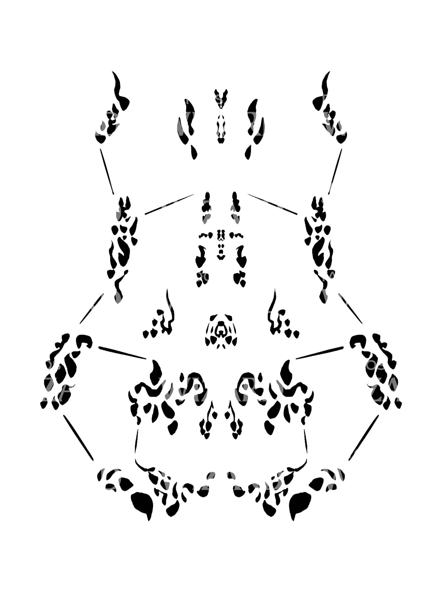 Myth Making Abstract Tattoo Design