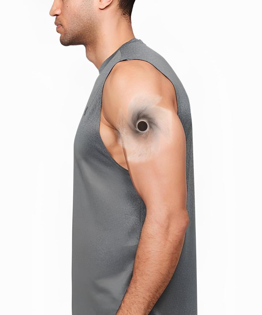 Ethereal Cosmic Vortex Tattoo Illustration