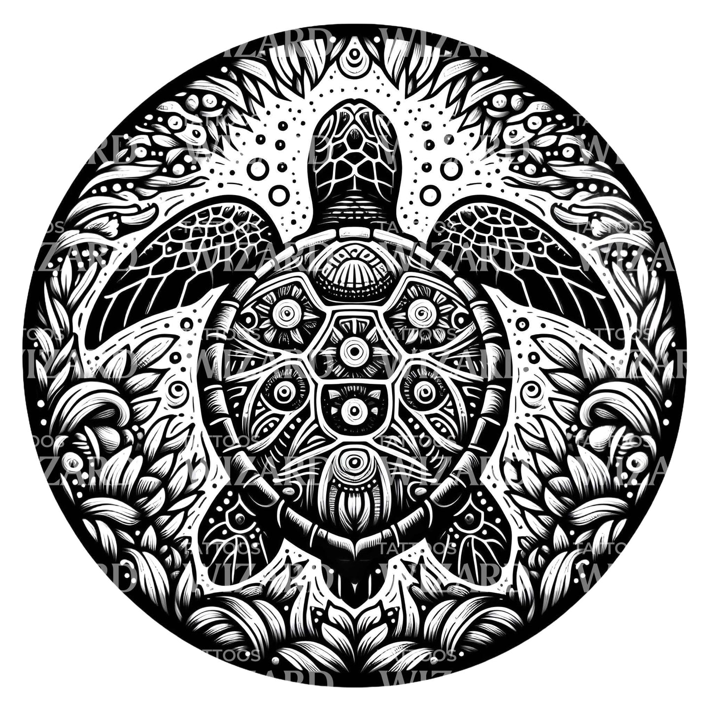 Summoning The Good Luck Tattoo Design