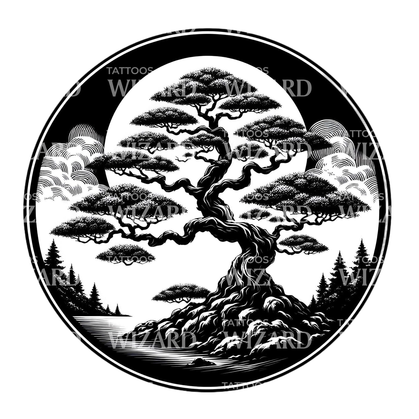 Plant Of Memories Tattoo Design