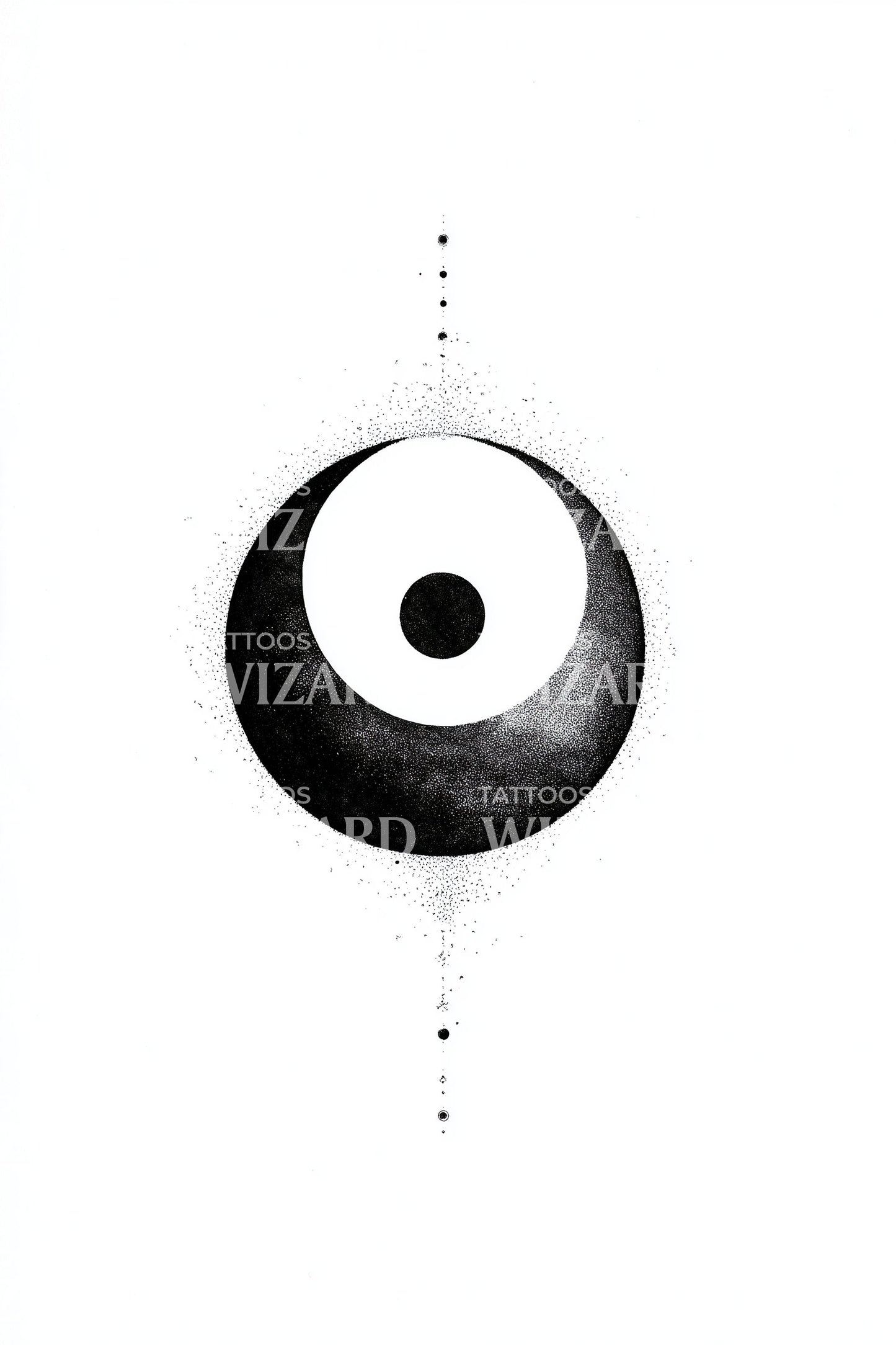Idea de tatuaje Zen Yin Yang