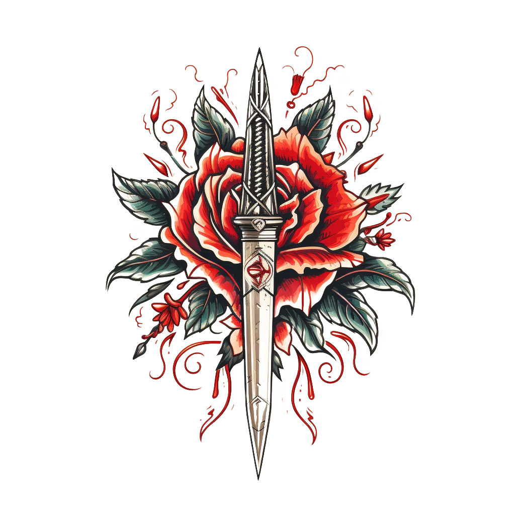 Knives & Swords Tattoo Ideas – Tattoos Wizard Designs