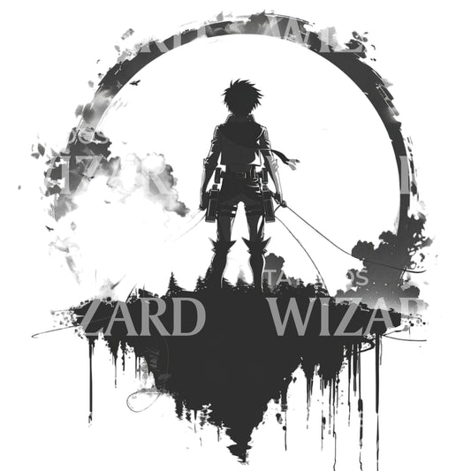 Attack on Titan Inspired Tattoo Design