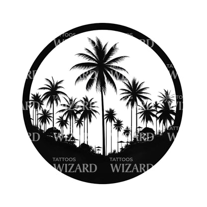 Vibe Of Vacation Tattoo Design