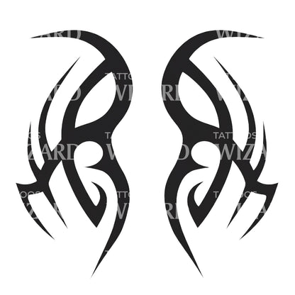 Mythical Tribal Tattoo Design