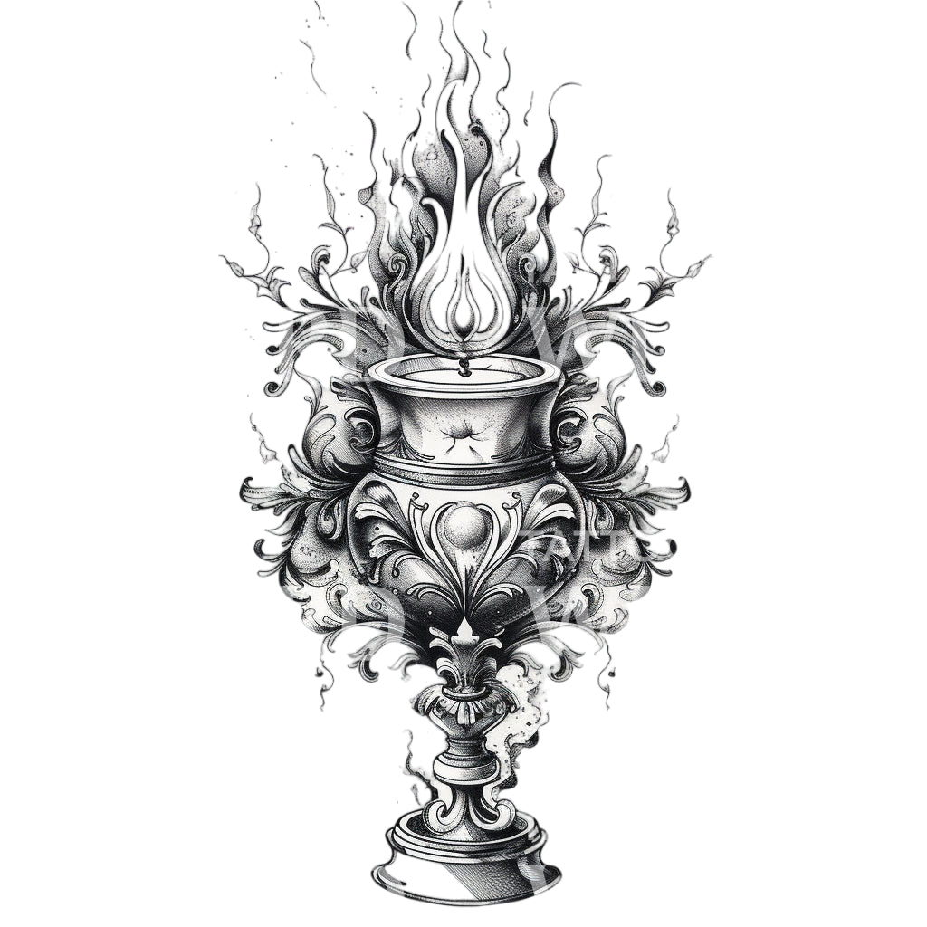 Goblet of Fire Harry Potter Tattoo Design