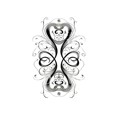 Symetry Minimalist Tattoo Design