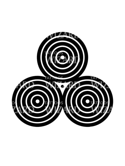 Relational Ecologies Abstract Tattoo Design