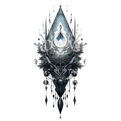 Half Sleeve Talisman Tattoo Design
