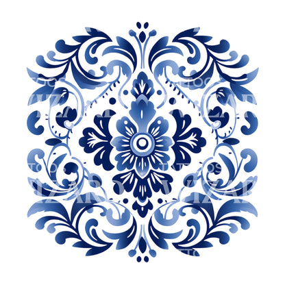 Traditional Pattern Ornamental Tattoo Design
