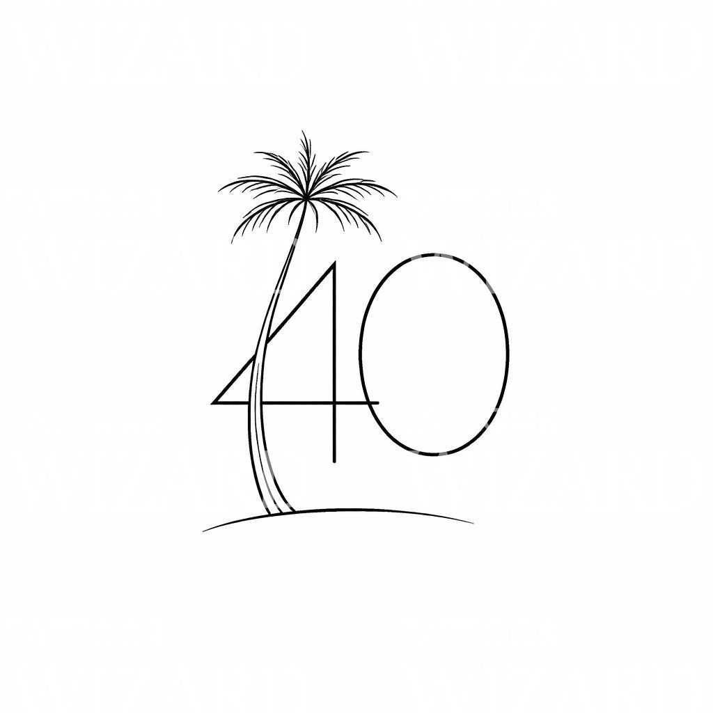 40 Palm Tattoo Design