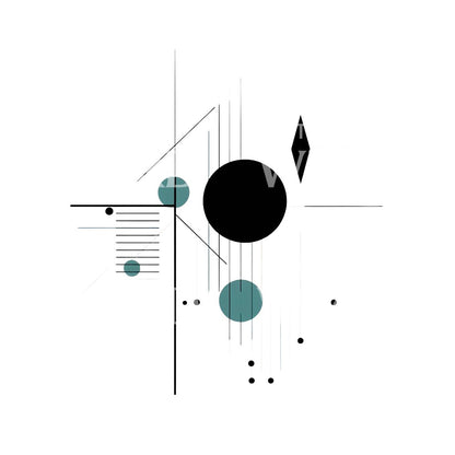 Minimalist Geometrical Lines Tattoo Design