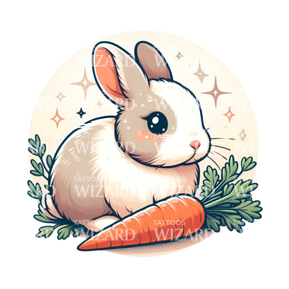 Bunny The Cutie Tattoo Design