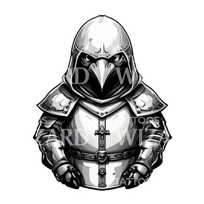 Iron Hawk Mythical Tattoo Design