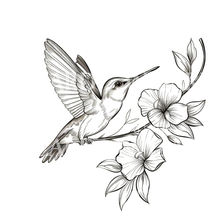 Hummingbird Tattoo Design and Meaning – Tattoos Wizard Designs