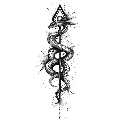 Basilisk Chamber of Secrets Tattoo Design