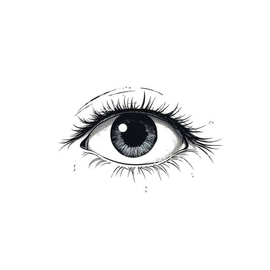 Augen-Skizze Tattoo-Design