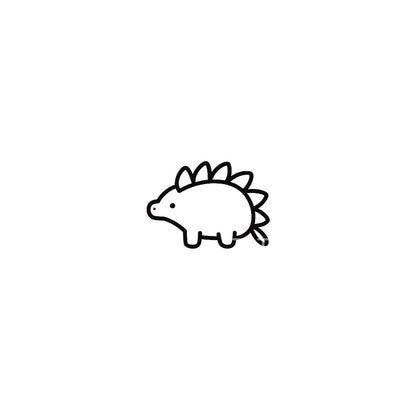Tiny Porcupine Tattoo Design