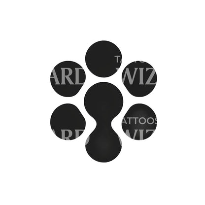 Minimalist Shapes Tattoo Design
