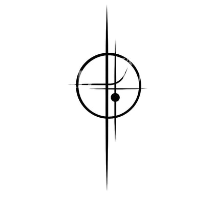 Integrity Symbol Abstract Tattoo Design