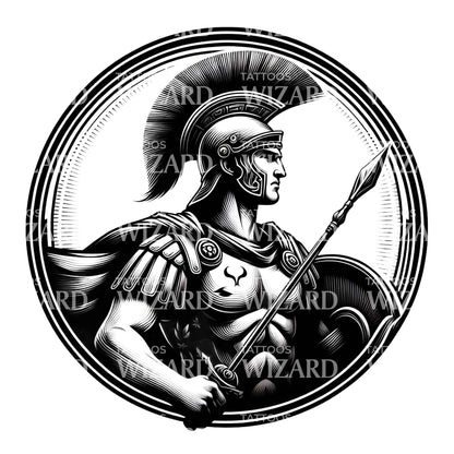 Symbol Of Power of the Roman Army Tattoo Design