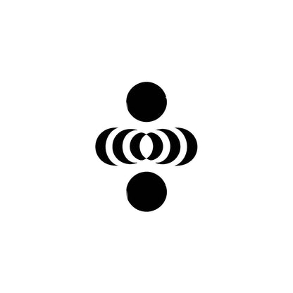 Circles and Expansion Abstract Tattoo Design