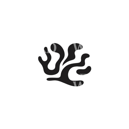 Groovy Blob Shape Tattoo Design