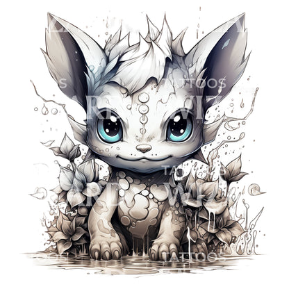 Cute Pokemon Inspired Tattoo Design