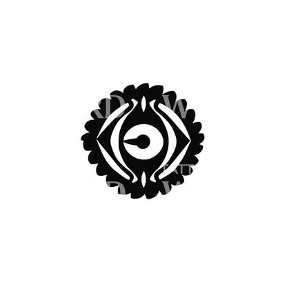 Spiritual Talisman Abstract Tattoo Design