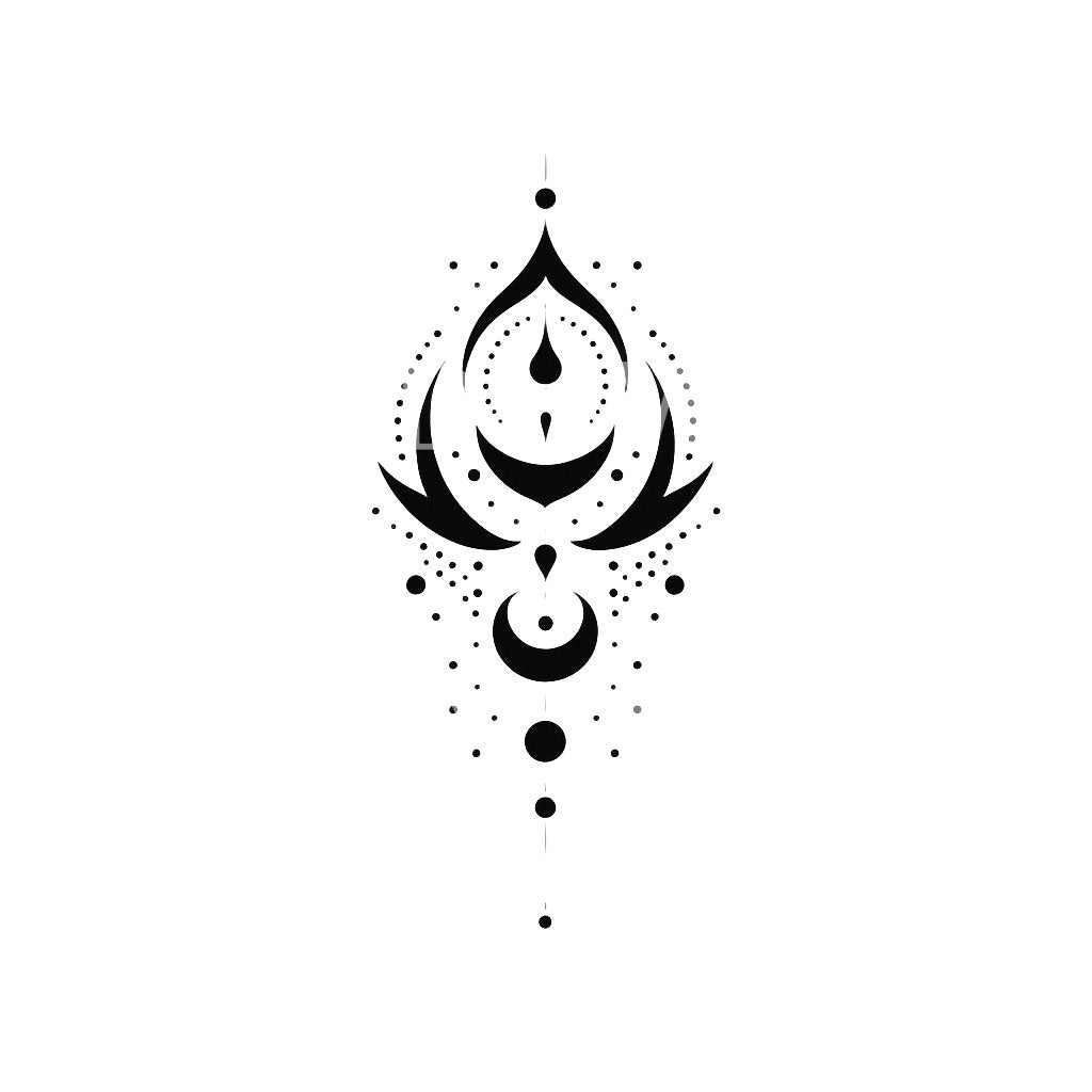 Symbolisches Tattoo-Design „Einheit“