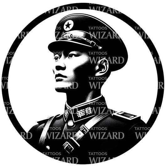 Honor and Leadership Tattoo Design