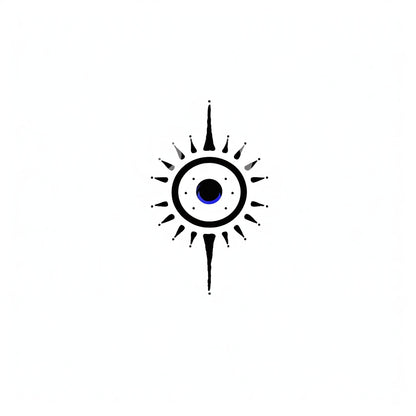Evil Eye Inspired Tattoo Design