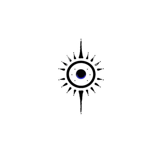 Evil Eye Inspired Tattoo Design