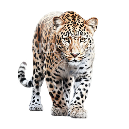 Illustrative Panther Tattoo Design