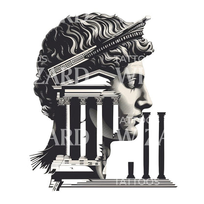 Ancient Rome Tattoo Design