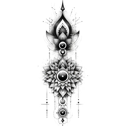 Abundance Talisman Tattoo Design