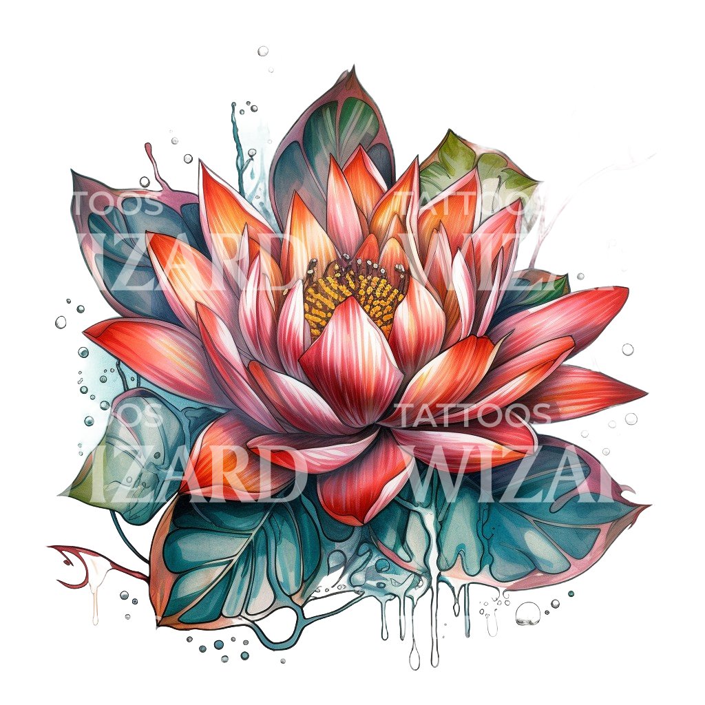 Lotus Tattoo Design by BloodyLuna on DeviantArt